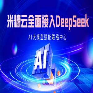 米糠云×DeepSeek：國產(chǎn)大模型賦能聯(lián)絡中心跨越式效果提升！