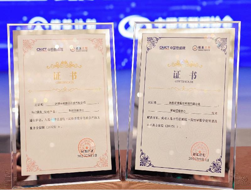 喜訊 | 米糠云再度入選中國信通院數(shù)字化轉(zhuǎn)型全景圖，再獲國家級認(rèn)證！